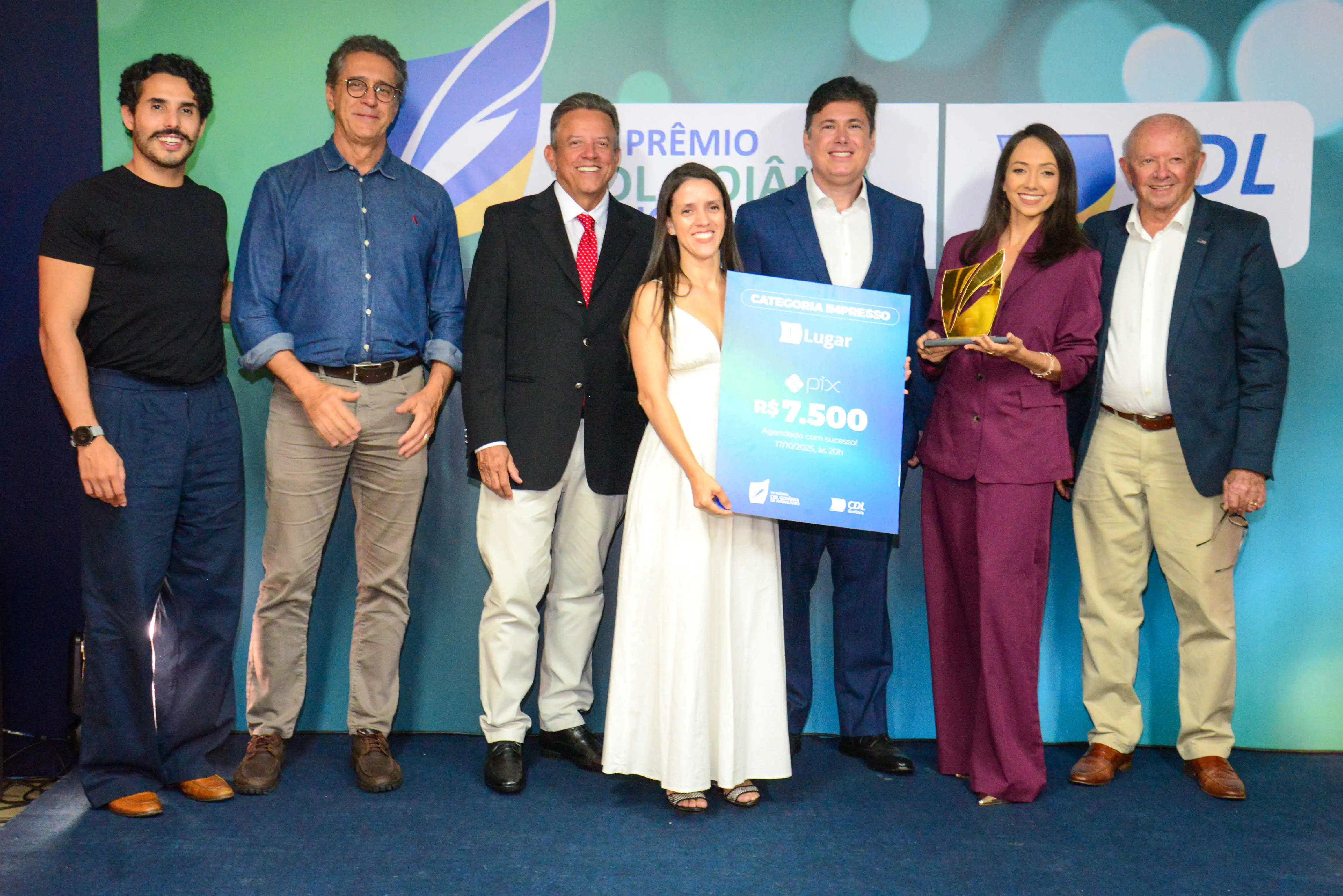 Registro institucional de edição anterior do prêmio